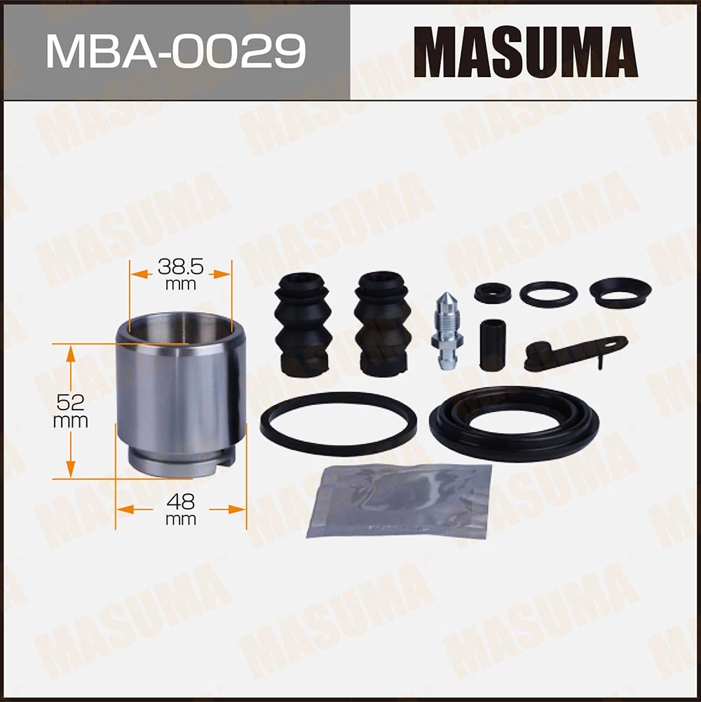 Ремкомплект тормозного суппорта с поршнем Masuma MBA-0029