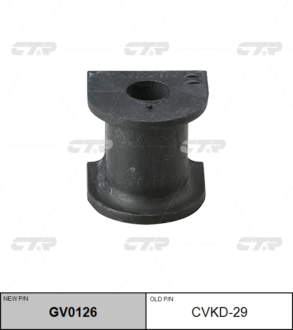 Втулка стабилизатора переднего CTR GV0126