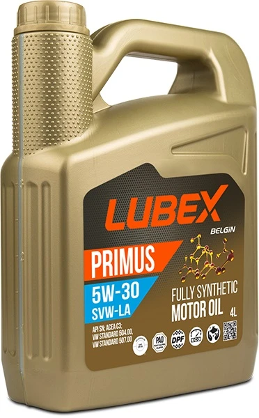 Моторное масло LUBEX 03021 5W-30 синтетическое 4 л (арт. L034-1549-0404)