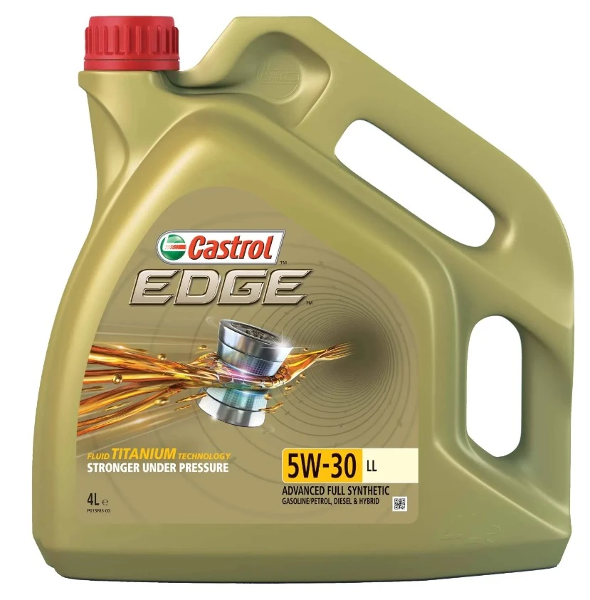 Моторное масло Castrol Edge Titanium LL 5W-30 синтетическое 4 л (арт. 15D0D9)