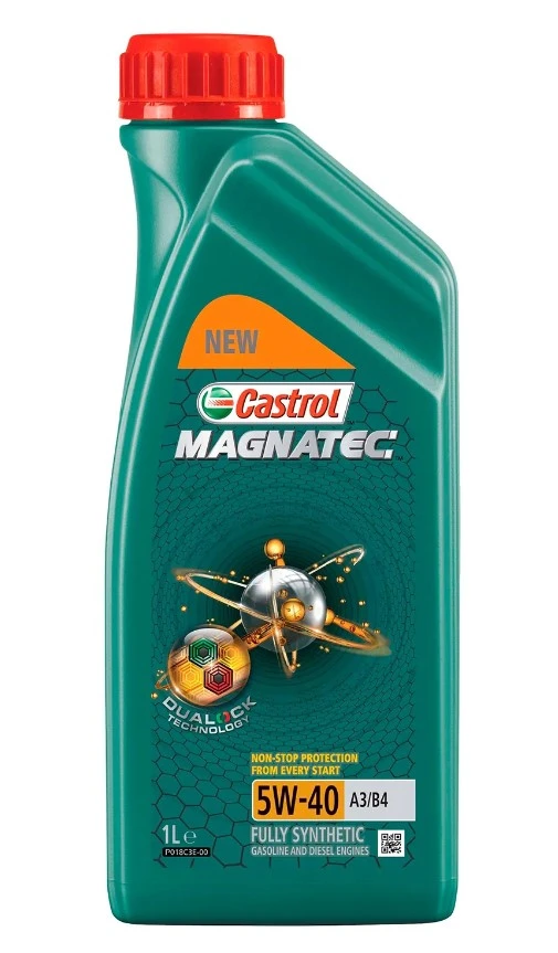 Моторное масло Castrol Magnatec 5W-40 синтетическое 1 л (арт. 15C9D6)