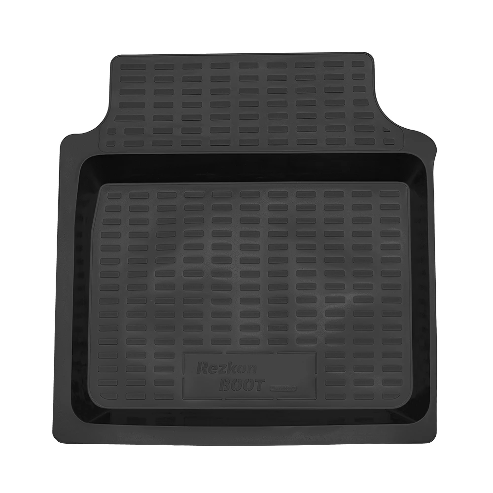 Коврик багажника ВАЗ 2101/2106 "REZKON" (пластиковый, черный)