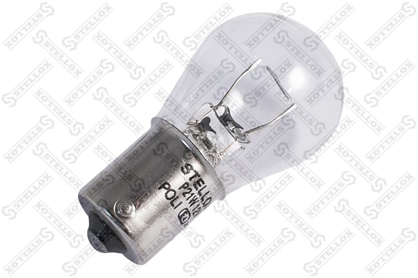 Лампа подсветки Stellox 99-39038-SX P21W (BA15s) 12В 21Вт 1 шт