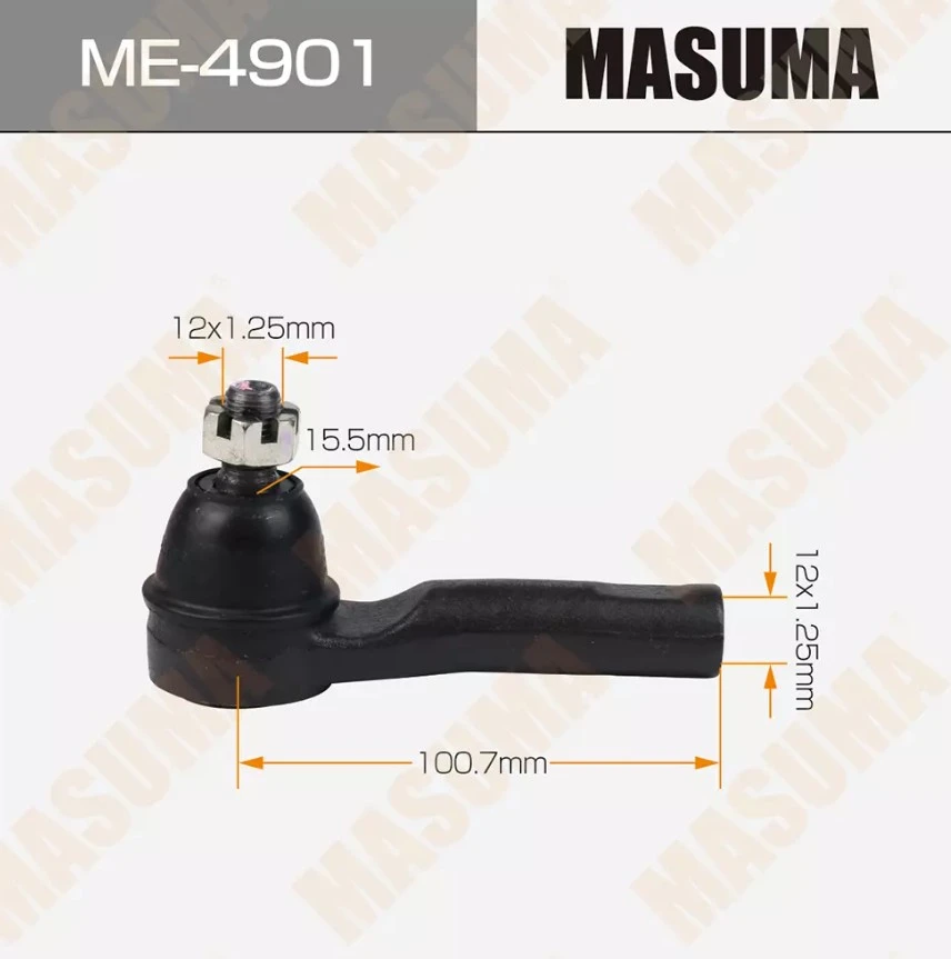 Наконечник рулевой тяги Toyota Almera / N16E RH/LH Masuma ME-4901