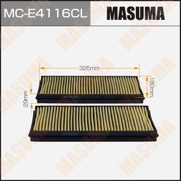 Фильтр салона угольный Masuma MC-E4116CL
