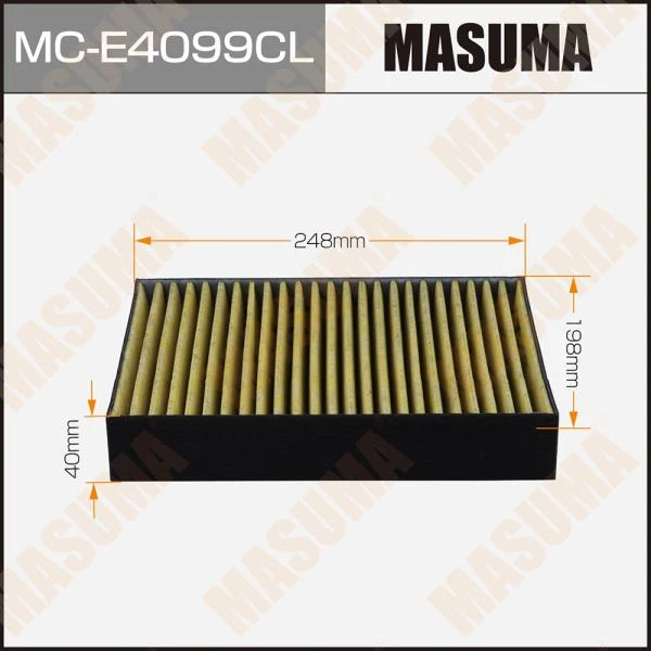 Фильтр салона угольный Masuma MC-E4099CL