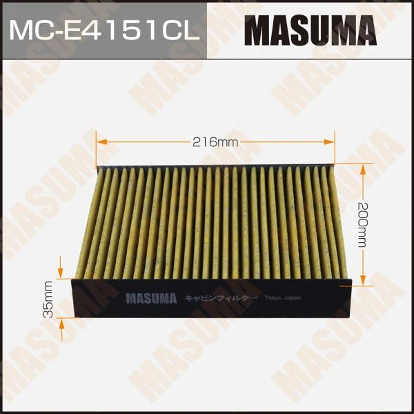 Фильтр салона угольный Masuma MC-E4151CL