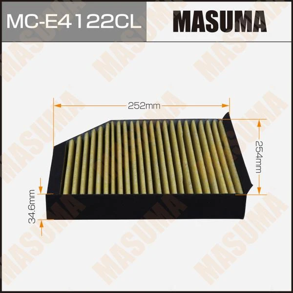 Фильтр салона угольный Masuma MC-E4122CL