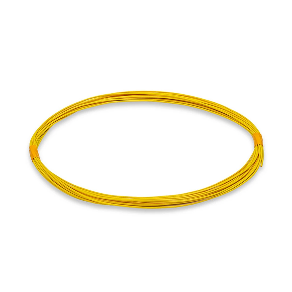 Провод желтый ПВАМ 0,5 кв.мм, 10м. б/упак "Cargen"