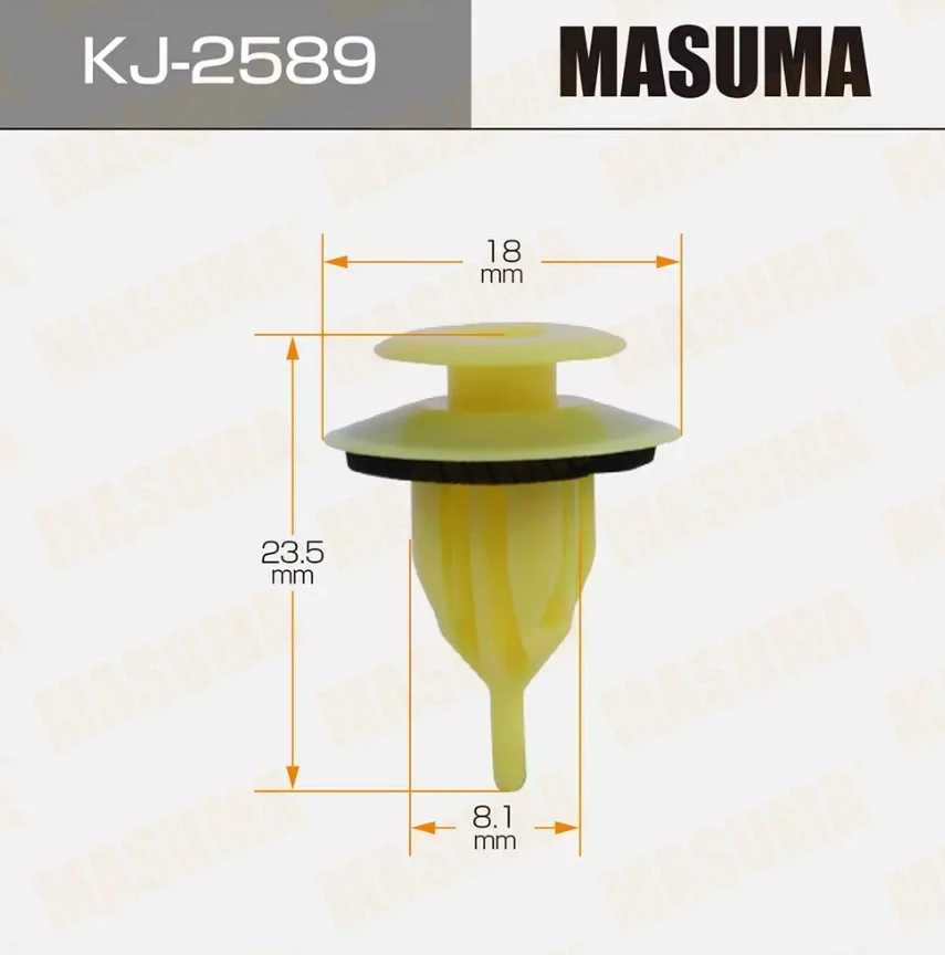 Клипса Masuma KJ-2589