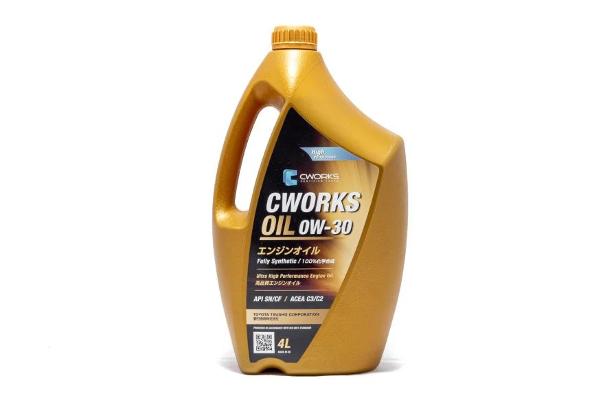Моторное масло CWORKS A130R5004 0W-30 синтетическое 4 л