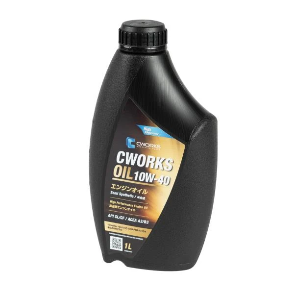 Моторное масло CWORKS A130R4001 10W-40 полусинтетическое 1 л