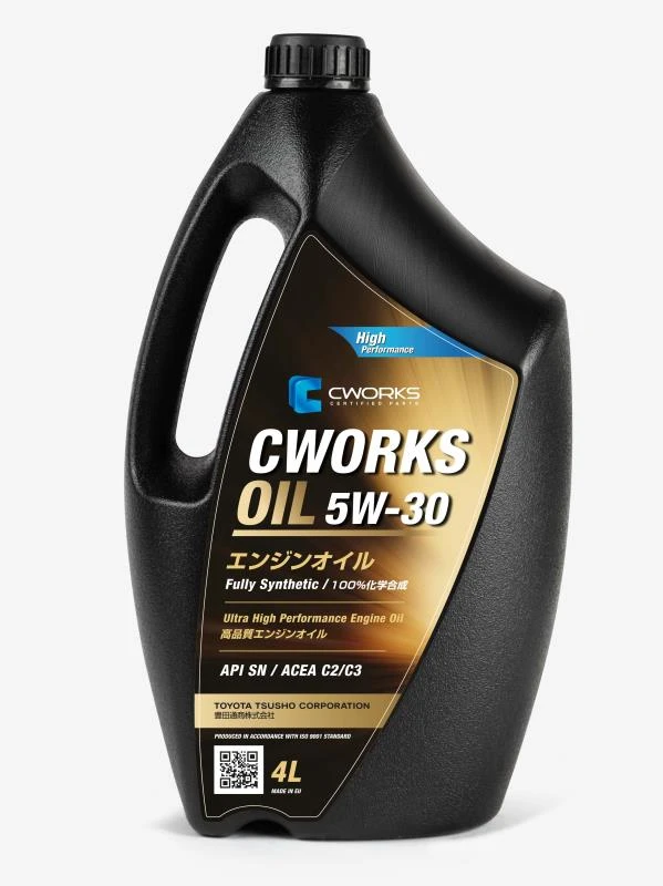 Моторное масло CWORKS A130R8004 5W-30 синтетическое 4 л
