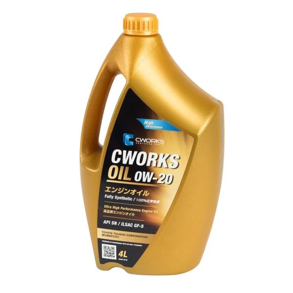 Моторное масло CWORKS A110R1004 0W-20 синтетическое 4 л