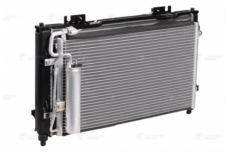 Блок охлаждения (радиатор+конденсор+вентилятор) 2170 (тип Halla) "Luzar"