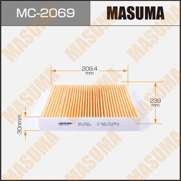 Фильтр салона Masuma MC-2069