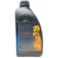 Моторное масло Mercedes Genuine Motor Oil MB 229.50 5W-40 синтетическое 1 л