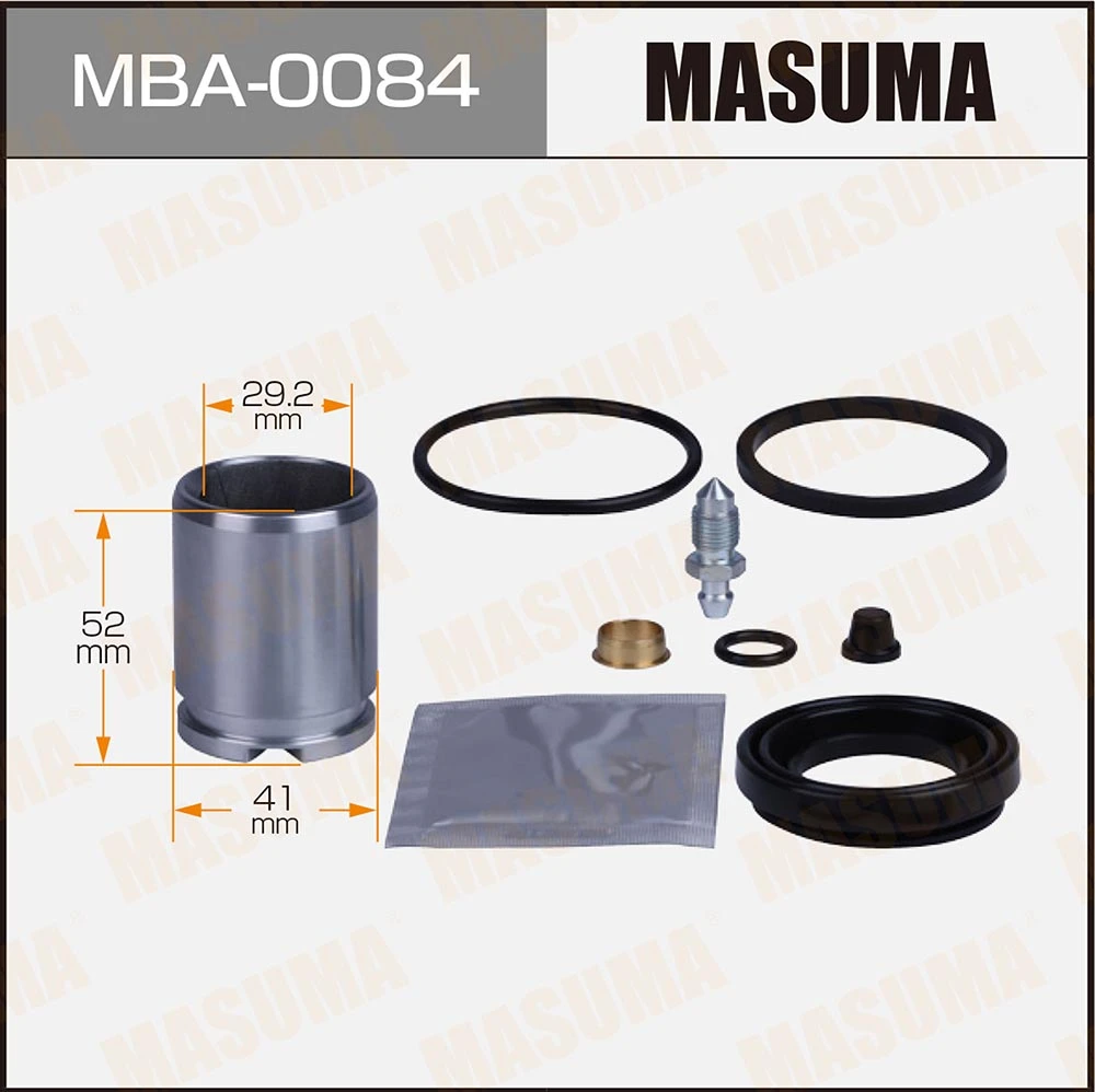 Ремкомплект тормозного суппорта с поршнем Masuma MBA-0084