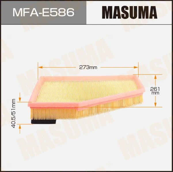 Фильтр воздушный Masuma MFA-E586