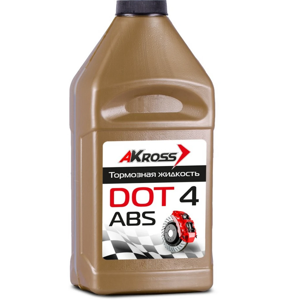 Тормозная жидкость AKross DOT 4 Class 4 0,45 л (арт. AKS0001DOT)