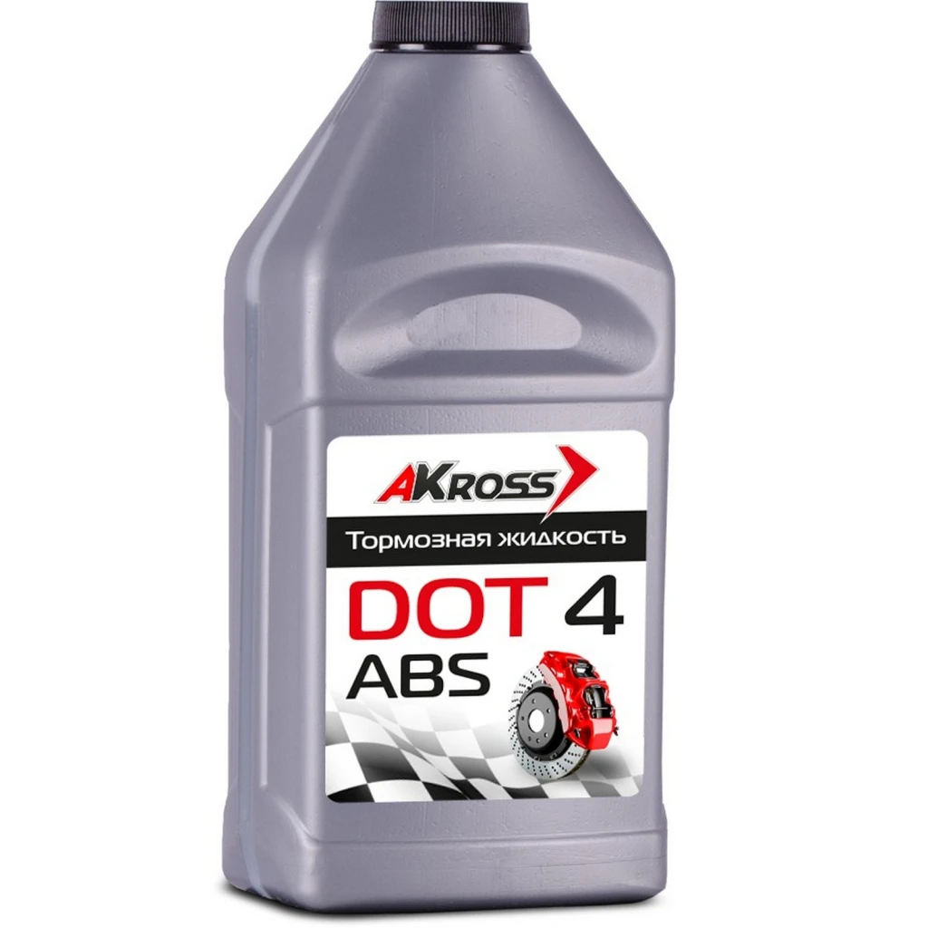 Тормозная жидкость AKross DOT 4 Class 4 0,45 л