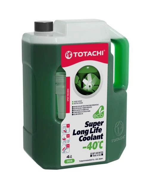 Антифриз Totachi Super Long Life Coolant зеленый -40°С 4 л
