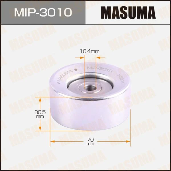 Ролик обводной ремня привода навесного оборудования Masuma MIP-3010