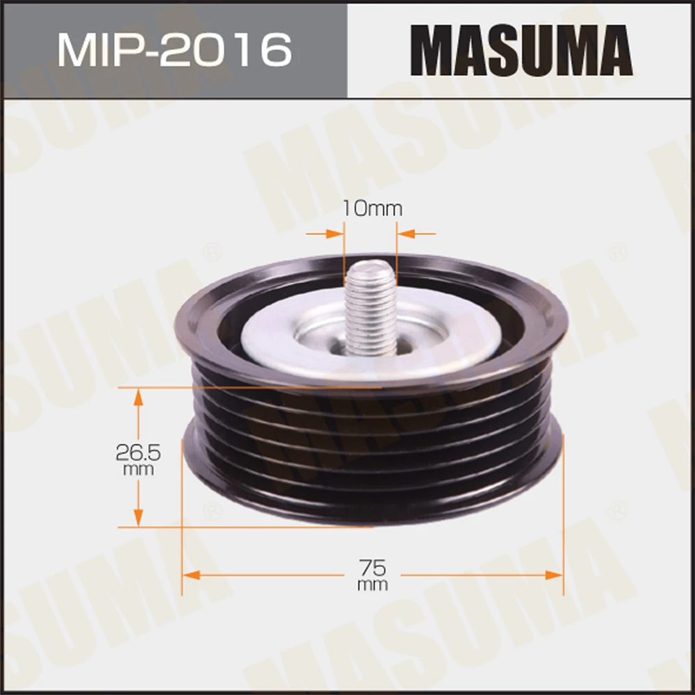 Ролик обводной ремня привода навесного оборудования Masuma MIP-2016
