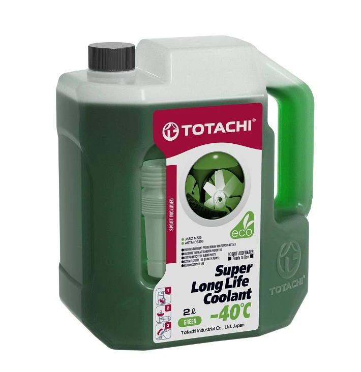 Антифриз Totachi Super Long Life Coolant зеленый -40°С 2 л