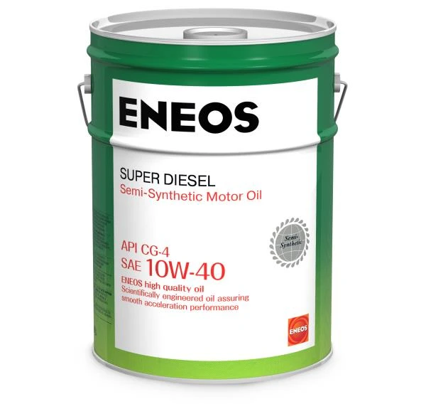 Моторное масло Eneos Super Diesel CG-4 10W-40 20 л