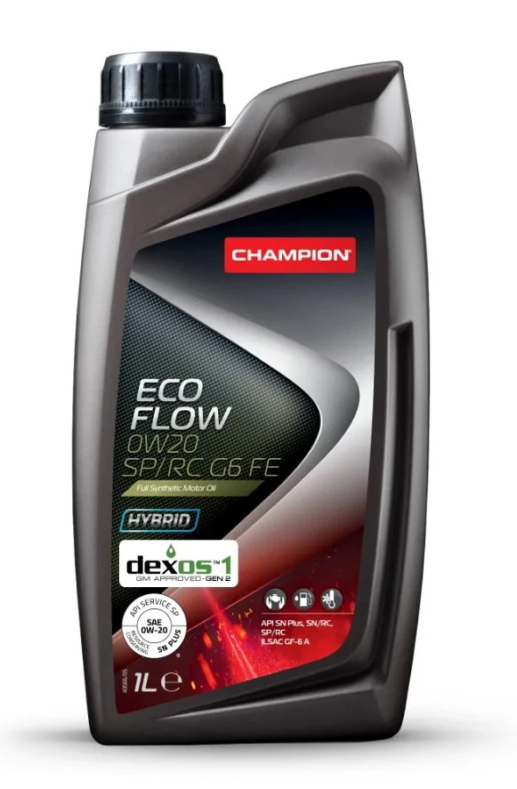 Моторное масло Champion Oil Eco Flow 0W-20 синтетическое 1 л