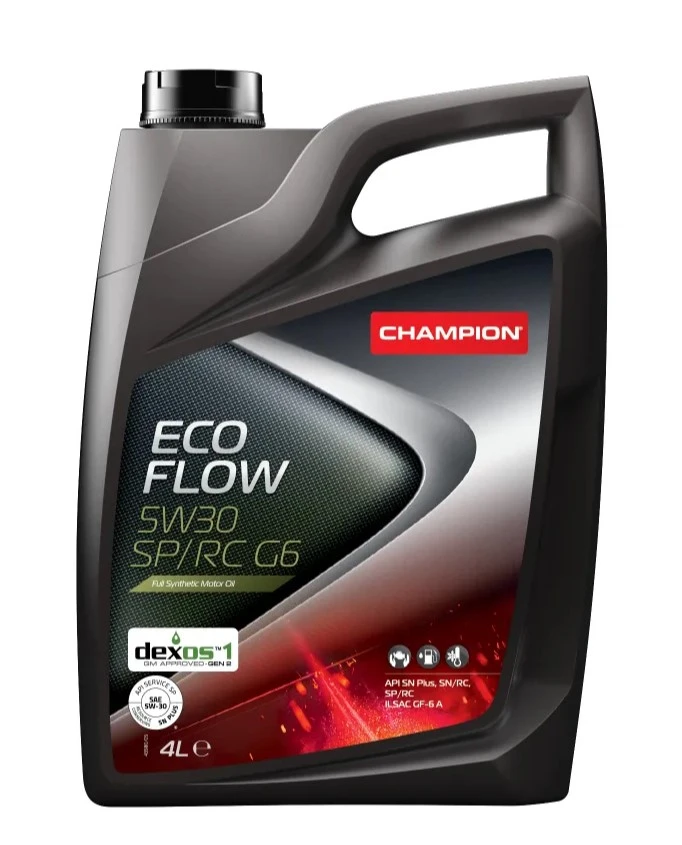 Моторное масло Champion Oil Eco Flow 5W-30 синтетическое 4 л