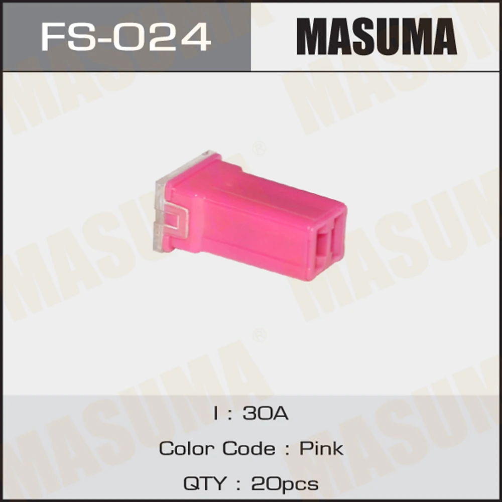 Предохранитель силовой mini 30А Masuma FS-024