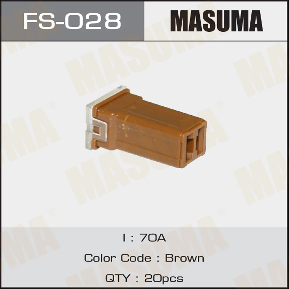 Предохранитель силовой mini 70А Masuma FS-028