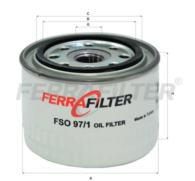 Фильтр масляный FERRA FILTER FSO97/1 на ВАЗ-2108