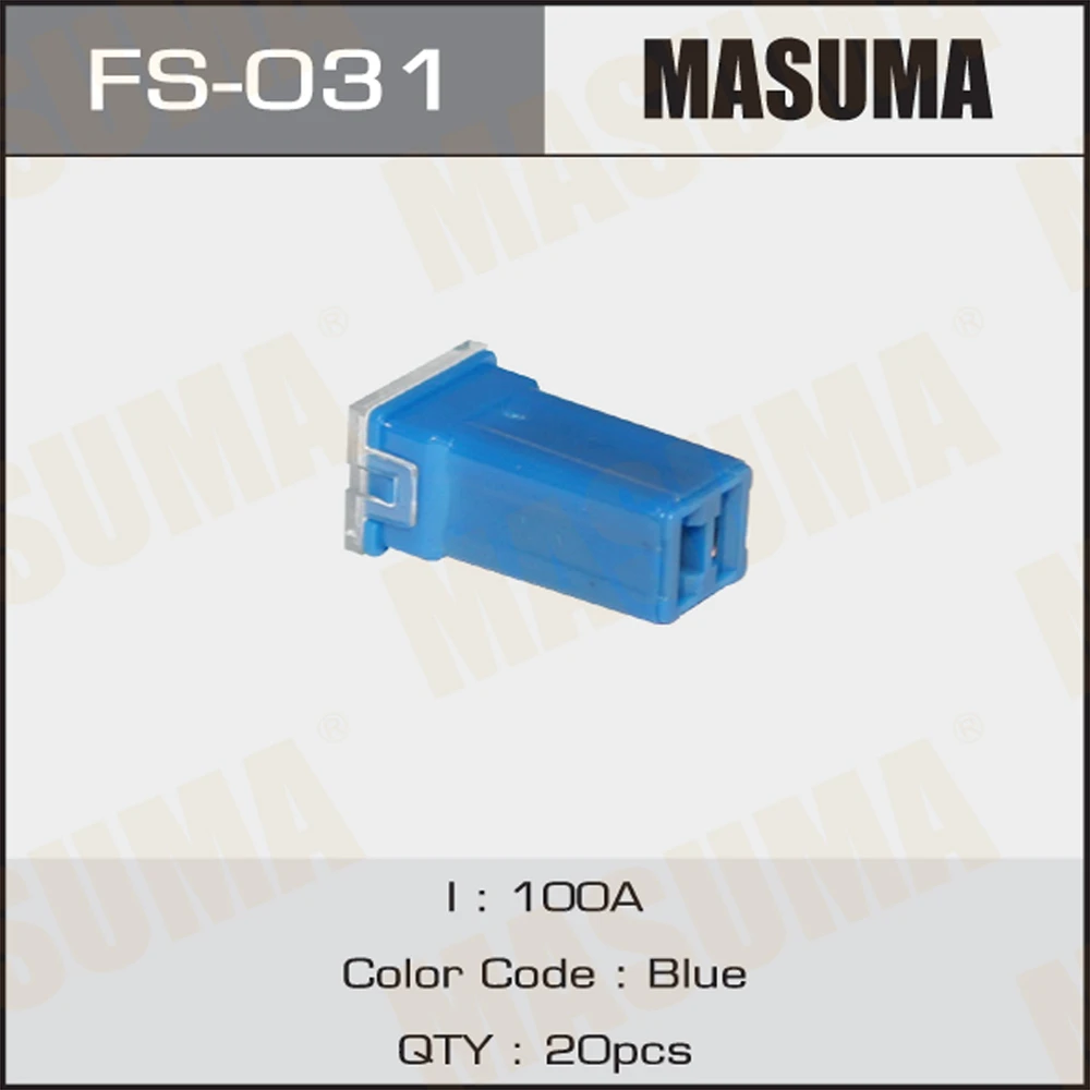 Предохранитель силовой mini 100А Masuma FS-031