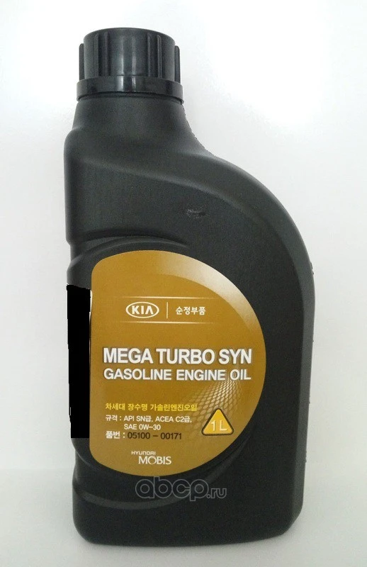Моторное масло Hyundai/Kia Mega Turbo SYN 5W-30 1 л