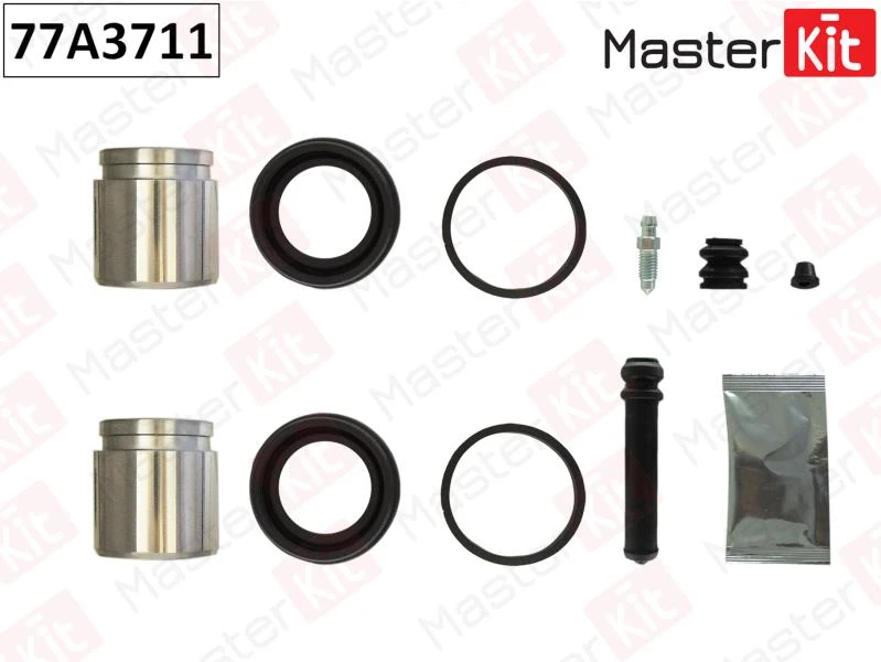 Ремкомплект тормозного суппорта с поршнем MasterKit 77A3711