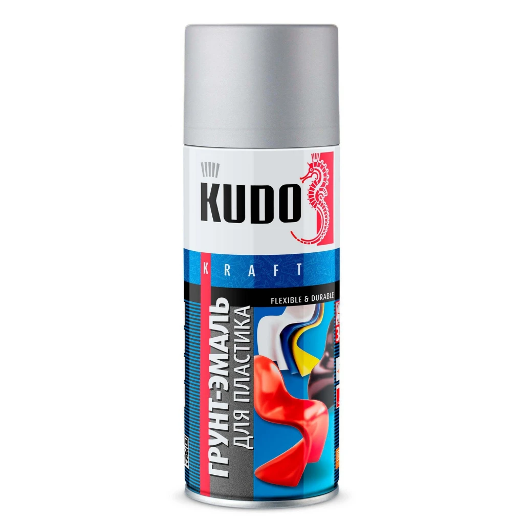 Грунт-Эмаль для пластика Kudo 520 мл (арт. KU-6005)