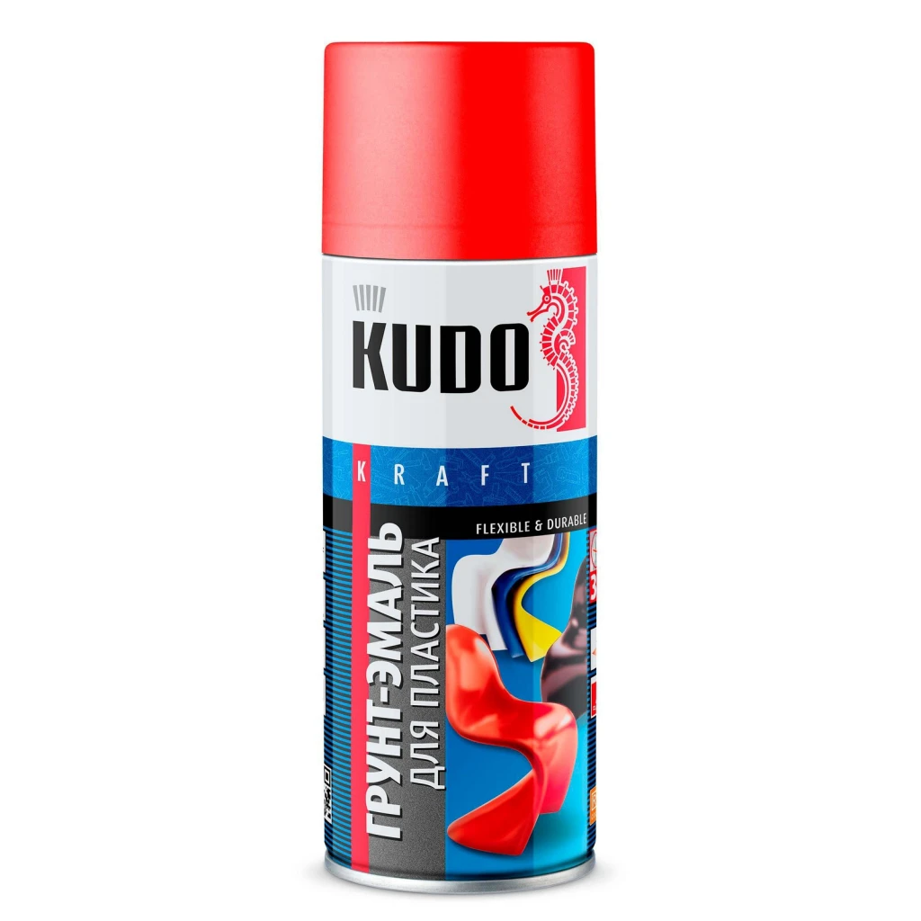 Грунт-Эмаль для пластика Kudo 520 мл (арт. KU-6006)