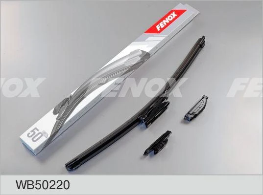 Щётка стеклоочистителя бескаркасная Fenox 500 мм, WB50220