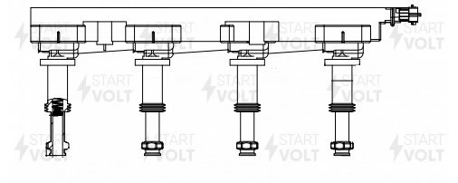 Катушка зажигания STARTVOLT SC 2102