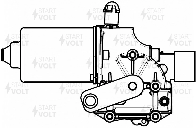 Моторедуктор стеклоочистителя STARTVOLT VWF 1001