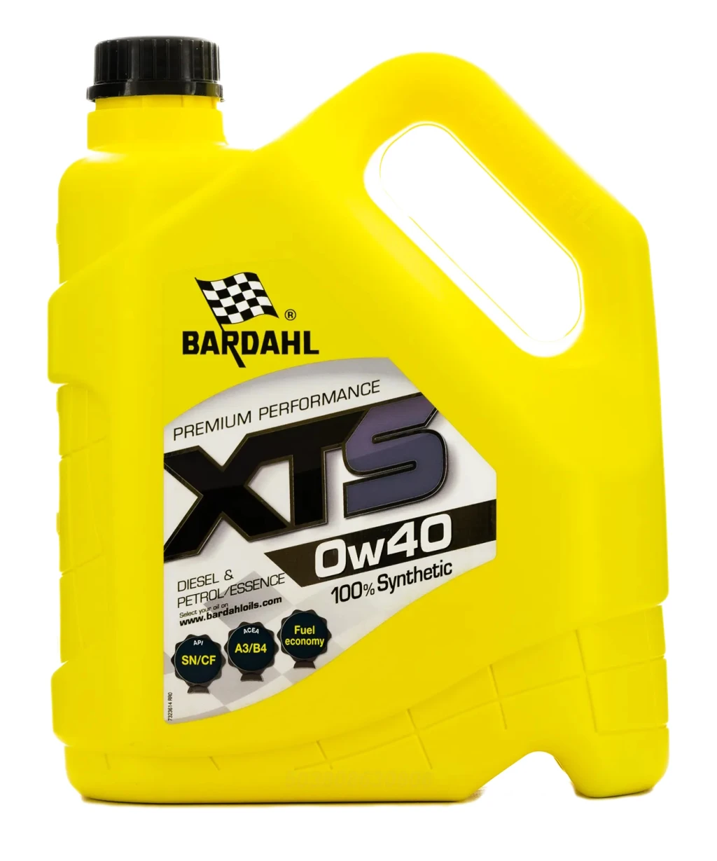 Моторное масло Bardahl XTS 0W-40 синтетическое 4 л