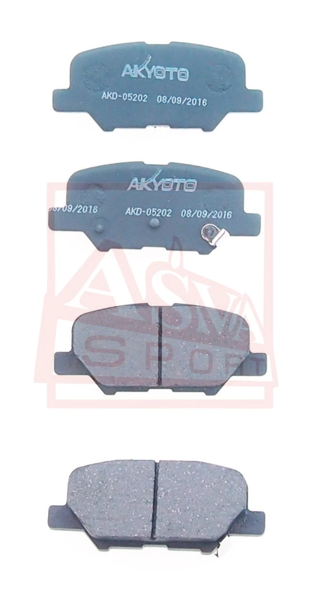 Колодки тормозные дисковые Akyoto AKD-05202