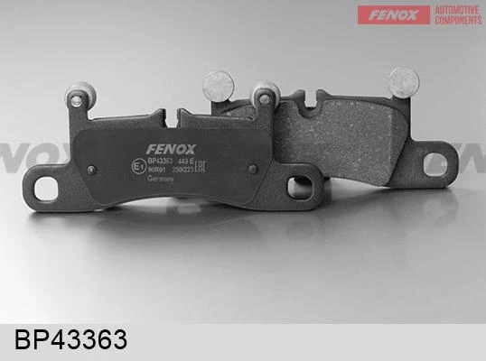 Колодки тормозные дисковые Fenox BP43363