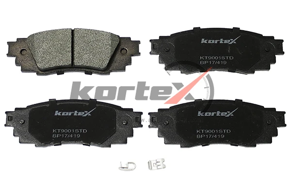 Колодки тормозные Kortex KT9001STD