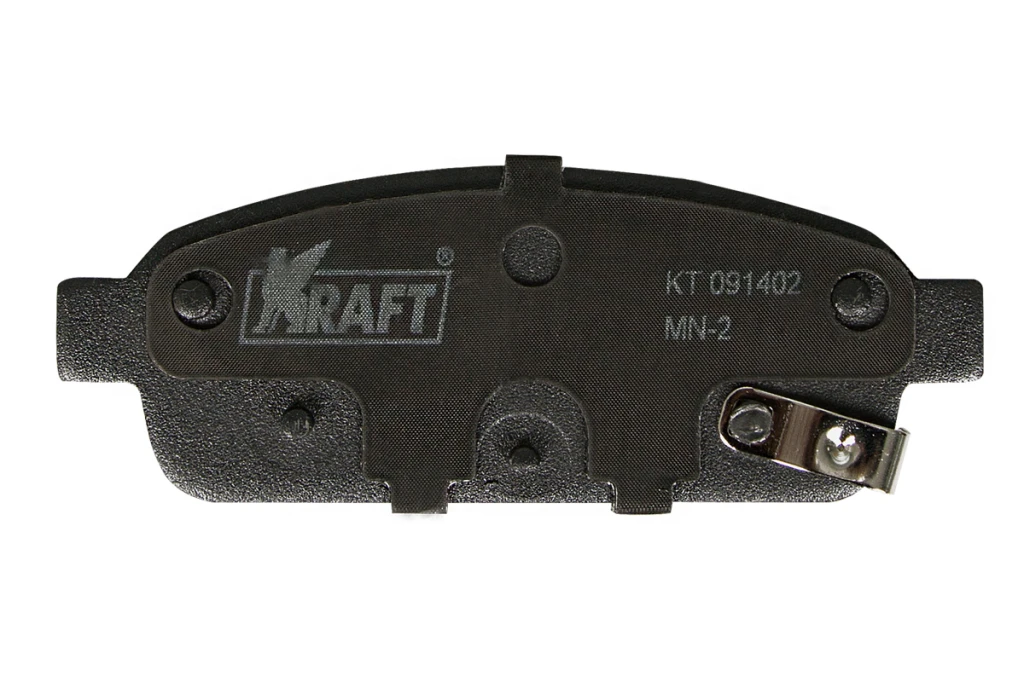 Колодки тормозные дисковые задние (с антишумовой накладкой) KRAFT KT 091402