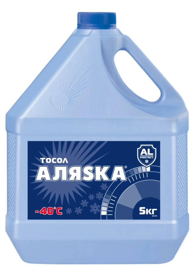Тосол Аляска А-40 -40°С 5 кг