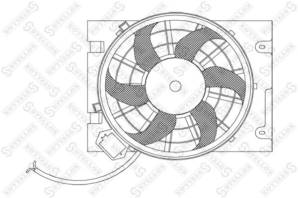 Вентилятор охлаждения Stellox 29-99265-SX